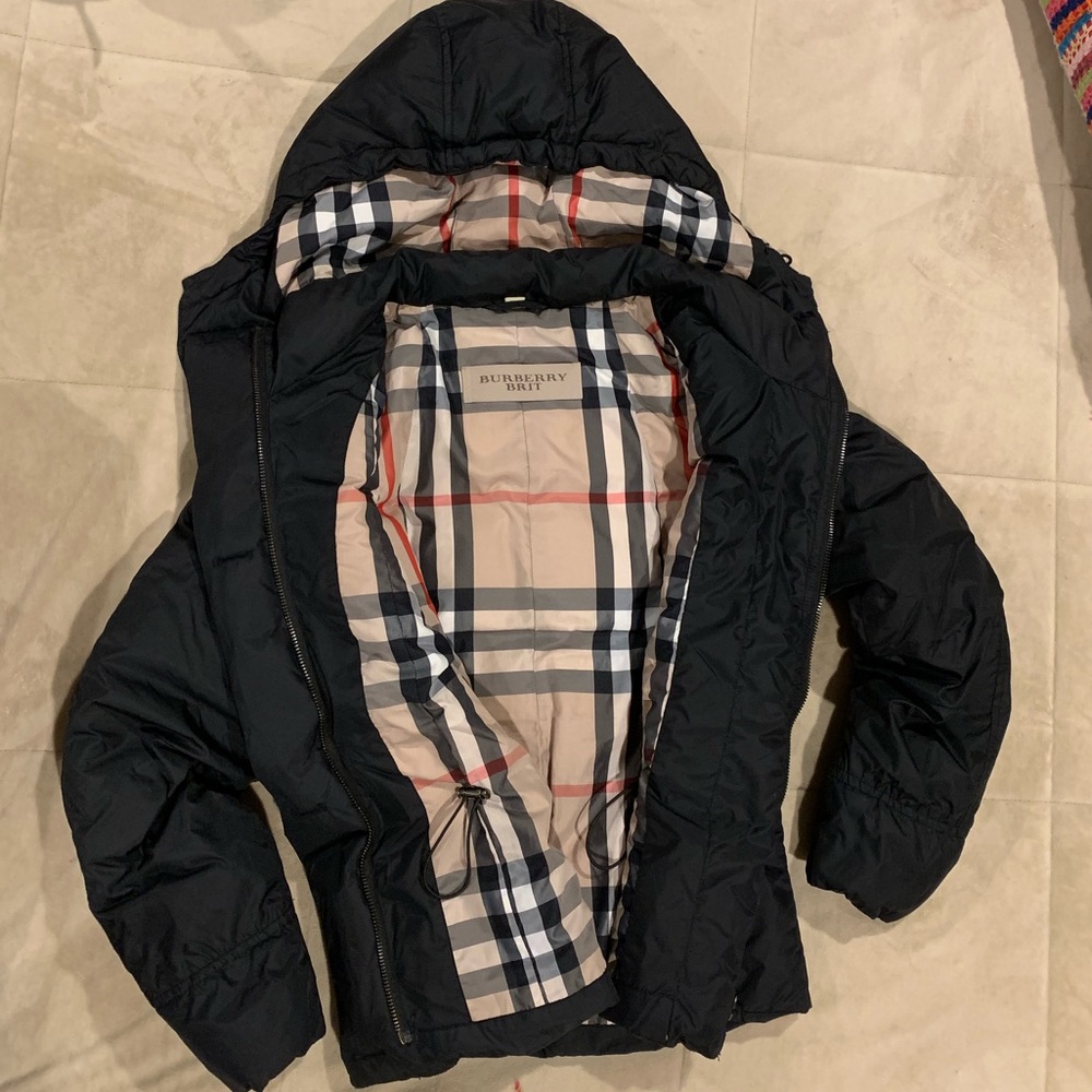 Burberry Brit puffy jacket Great used conditions!